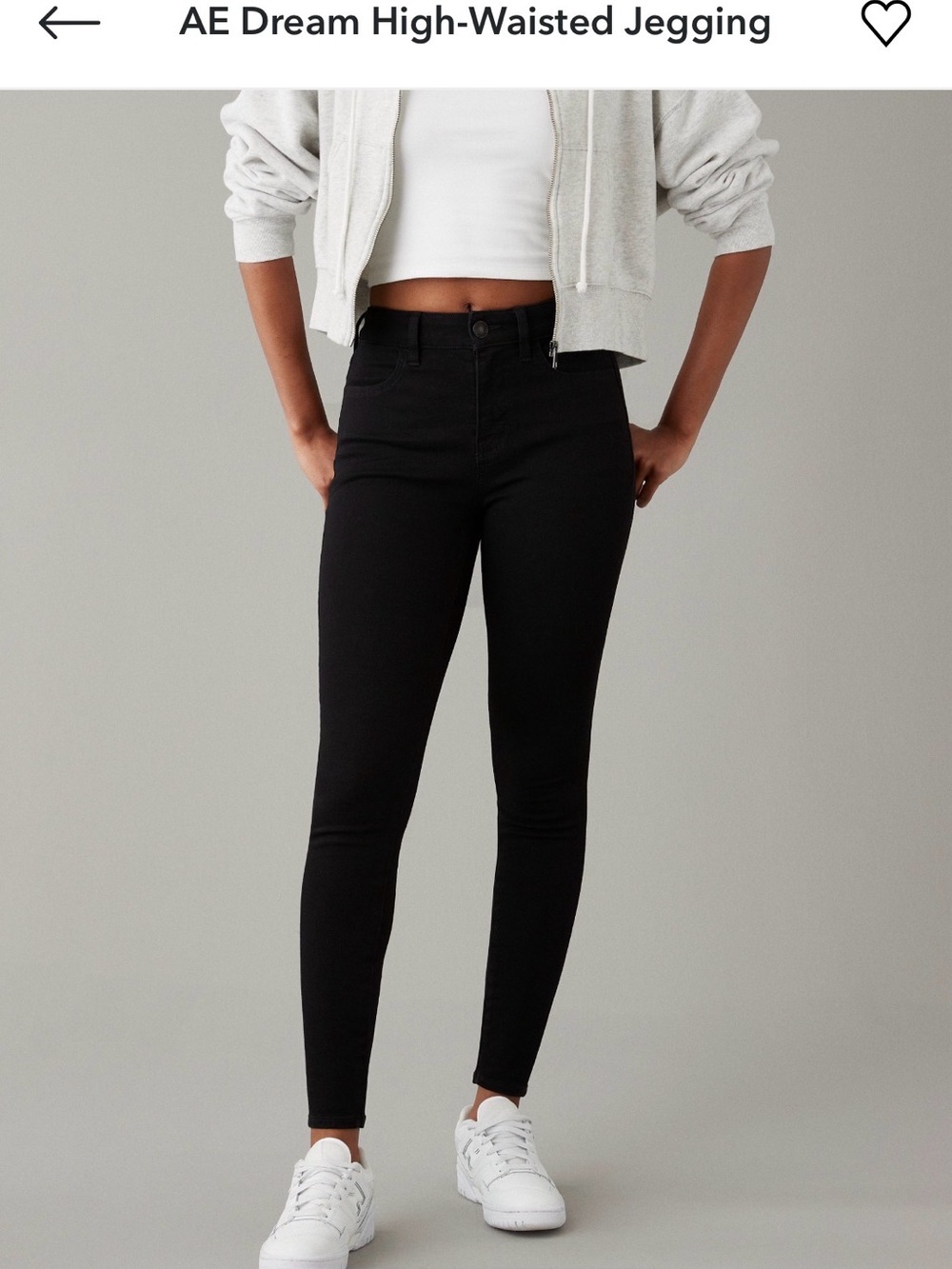 AE Dream High Wasted Jegging